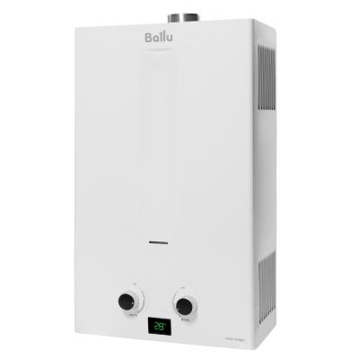 Газовый водонагреватель Ballu GWH 10 Fiery Turbo турбированная 220В (колонка)