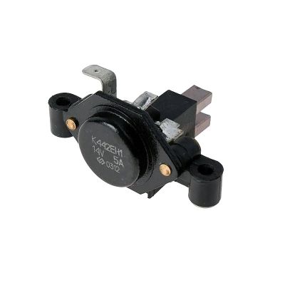 87.3702 (К442ЕН1) ЩЕТОЧНЫЙ УЗЕЛ В СБОРЕ С РЕГУЛЯТОРОМ НАПРЯЖЕНИЯ ГАЗ, УАЗ (генераторы серии 25......3771, 26....3771) 14 В. "Орбита" 