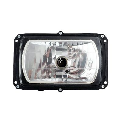 36.3775 (336.3711) ФАРА КАМАЗ,ГАЗ,МАЗ (без лампы) (гладкое стекло, с гнездом под корректор)