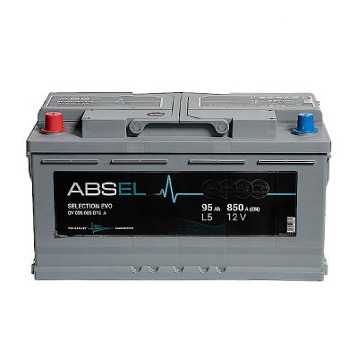 Аккумулятор 6СТ-95  SLI ABSEL SELECTION EVO зал. .(90) (Китай) (Абсел)