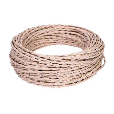 Провод монтажный витой МЕЗОНИНЪ  3х1,5 слоновая кость 