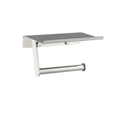 Держатель туалетной бумаги с полочкой, 79923, хром, BRIMIX, Санакс