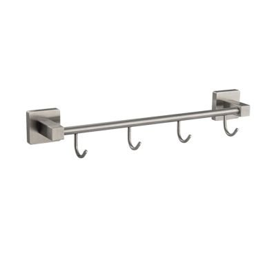 Вешалка с четырьмя с крючками прямая, 87205, GFmark, сатин, Санакс