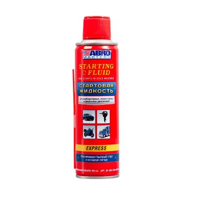 Средство для быстрого запуска двигателя  (быстрый старт) "ABRO", 200мл, (SF-650-220-АМ-RW) (абро)