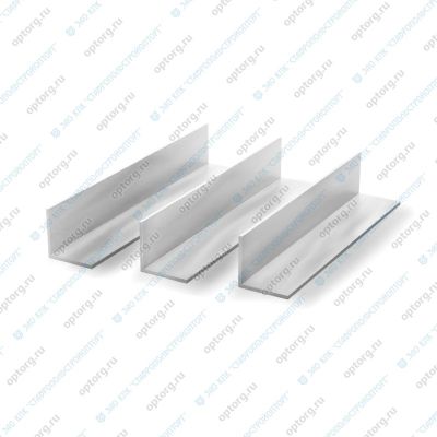 Уголок алюминиевый 50x50x2,0 мм, 2 м, АД 31
