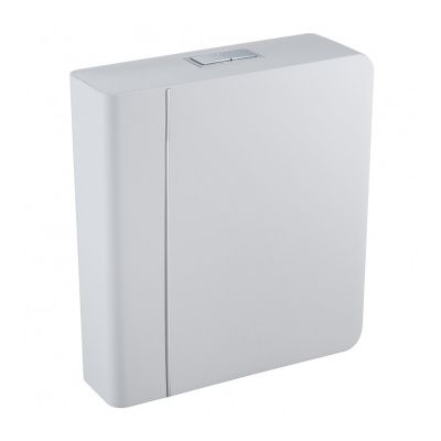 Пластиковый бачок (RB-863) с арматурой и соединительной трубой 465*395*122 mm