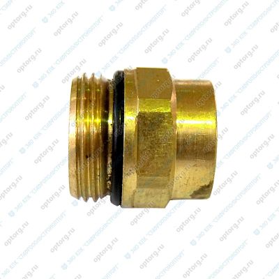 Фитинг трубок прямой (8 мм. на М16х1,5) металл. C9512 (Camozzi/Камоцци)