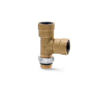 Фитинг трубок тройник (8 мм на М16x1,5) металл., C9422 (Camozzi/Камоцци)