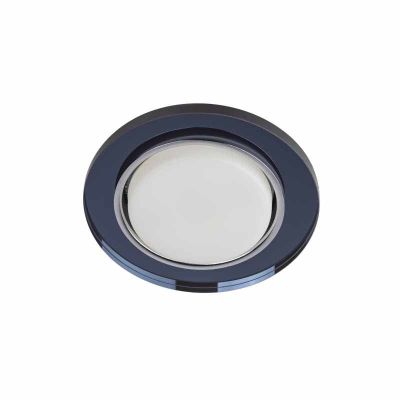 Светильник  точечный ЭРА DK LD51 BK GX53 черный со светодиодной подсветкой, Б0057468