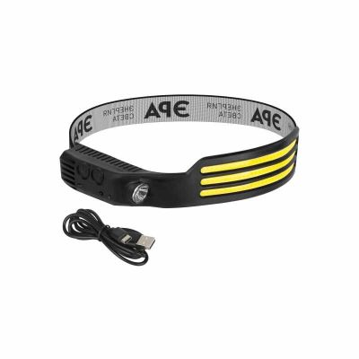 Фонарь ЭРА GA-808 налобный 5Вт СОВ + 3Вт LED сенсор аккумуляторный