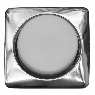 Светильник точечный General (661200) хром квадрат объемный GX53 