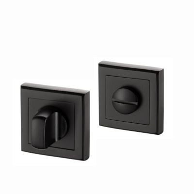 Завертка сантехническая квадратная к ручкам СТАНДАРТ P-BK-S1 BL матовый черный СТАНДАРТ, Китай