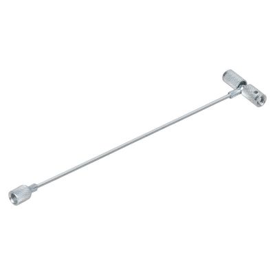 Инструмент для установки вентилей в камерных колесах ("AIRLINE") (ATRK847) + ключ для монтажа/демонтажа золотников вентиля (ниппеля)