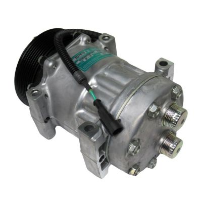 01-058090-00 КОМПРЕССОР КОНДИЦИОНЕРА QP7H15-8090 (8144-6000/45104811400100) КАМАЗ-54901