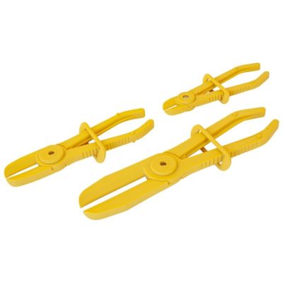 Набор пластиковых зажимов для резиновых шлангов и патрубков, 3-57 мм, 3 предмета (оригинал "Thorvik") HCS3