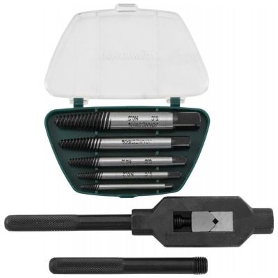 Набор экстракторов спиральных конических с держателем, 7 предметов (оригинал "JONNESWAY") AG010110