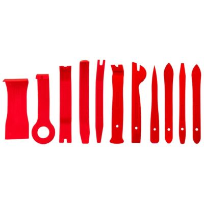 Набор приспособлений для демонтажа декоративных панелей салона автомобиля, 11 предметов (оригинал "Thorvik") AURTS11