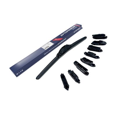 Щетка (500 мм) б/к стеклоочистителя БЕСКАРКАСНАЯ REGULAR (251.5215900-20, 9 адаптеров) ВАЗ, ГАЗ, УАЗ, КАМАЗ, МАЗ "Автоприбор"