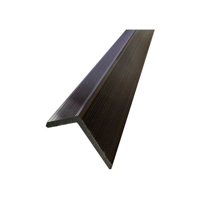 Уголок декоративный к террасной доске МПК 66*46*3000 м, цвет Шоколад, "Мастодек"