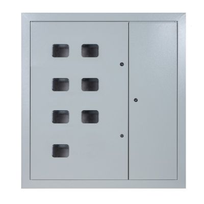 Корпус щита этажного 7кв. модификация 3 Народный (1010*950*160) , ниша 920*860*140 TDM ( SQ0905-1347)