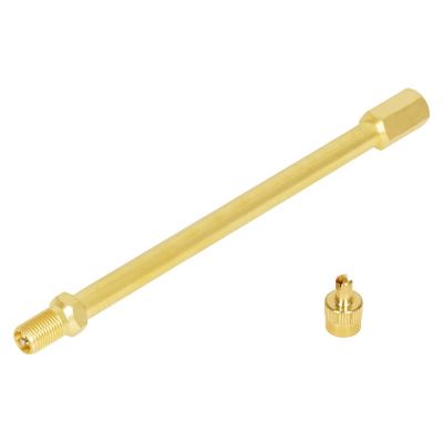 Удлинитель вентиля (12 см.) латунь (подкачка внутреннего колеса) ("AIRLINE") ATRV042