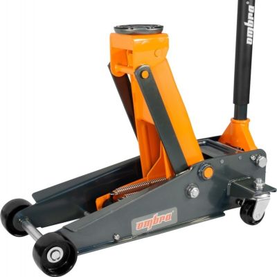 Домкрат подкатной (3,0 тн., 133-485 мм.) двухпоршневой, гидравлический (оригинал "OMBRA") OHT230