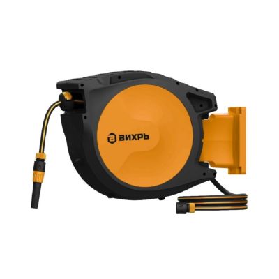 Катушка со шлангом Вихрь 1/2"-25 м  настенная, автоматическая 73/7/2/42