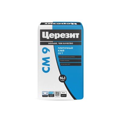 Клей плиточный Церезит "CM 9", 25 кг, Россия
