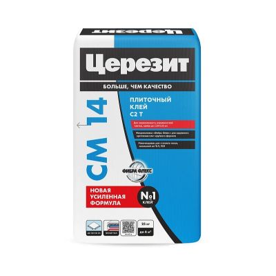 Клей плиточный Церезит "СМ 14", 25 кг, Россия