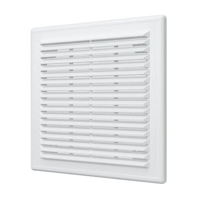 Решетка вентиляционная 250x250 мм, вытяжная, с рамкой, с сеткой, ERA A2525R (250*250) разъемная, Россия