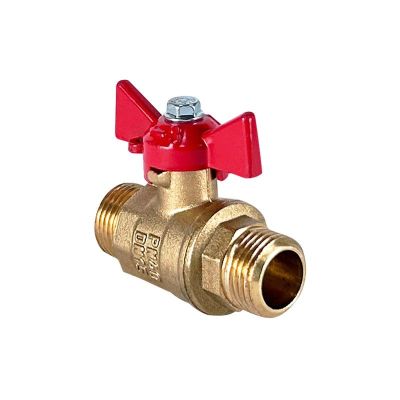 Кран шаровый Valfex 11Б27фт1М вода бабочка нар/нар Ду-20 Ру-16 