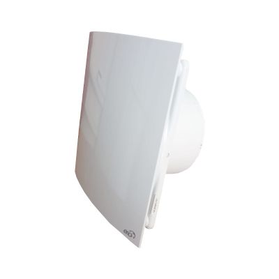 Вентилятор  настенный ERA QUADRO 4С d100, клапан Выставочный образец, уцененный