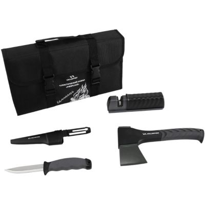 Туристический набор VILLARTEC "Fireplace" 4 предмета в сумке 