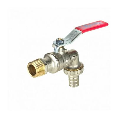 Кран шаровый водоразборный Aquasfera вода рычаг вн/нар Ду-15 Ру-16 1019-01