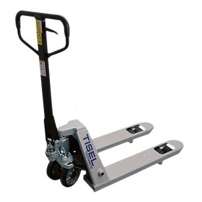 Тележка гидравлическая "Tisel T25-08" (Германия) (укороченая, вилы 800х540 мм. , грузоподъемность 2,5 т.) ("рохля")