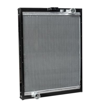 13010010750  РАДИАТОР ОХЛАЖДЕНИЯ с рамкой, алюминиевый, 2-х двухрядный ("SORL" ) Евро-5 (4326A-1301010, LRc0766, 43188A-1301005-53) КАМАЗ 43118;4326;43269;43502;5350;53504;65111;65115;65116;65117;6540