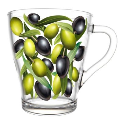 Кружка для чая 250 мл "Оливки" 1649-Д