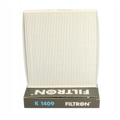 Элемент фильтра воздушного салонный противопыльный (К1409) ("FILTRON") HYUNDAI, KIA  Solaris (17-) / Creta (16-) / Kia Rio (17-)  (MANN CU 23 019, 97133-D1000; 97133-D3000; 97133-D3200; 97133-J9000)