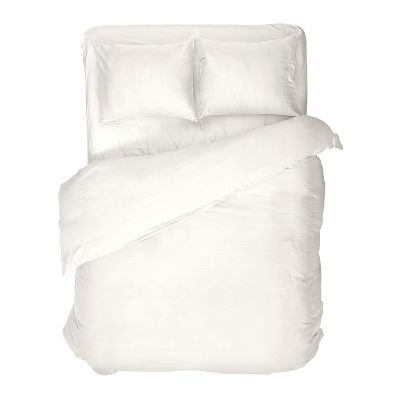 КПБ "Волшебная ночь" 1,5-спальный тк.Поплин П10 наволочки 50*70см цв."WARM WHITE" 8709/2