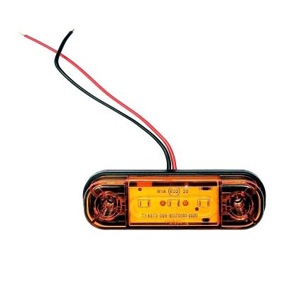 ГФ-22 (ОГ-40-3LED) УКАЗАТЕЛЬ ГАБАРИТА (оранжевый, светодиод)12/24 В.