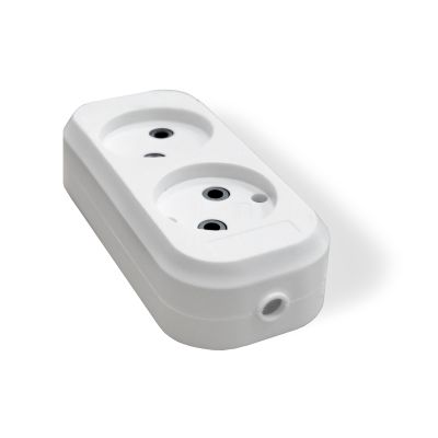 Колодка IONICH (1517) 2 места белая