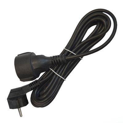 Удлинитель-шнур DOMTOK (2359) 1 место 5м З/К черный 16А 3500Вт IP54 ПВС 3*1 