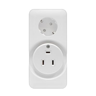 Розетка двойная для электроплит UNIVersal (5310) 32А/16А 250В белая (еврослот)