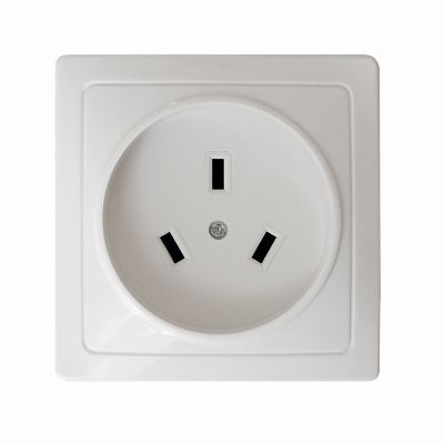 Розетка для электроплит UNIVersal (5314) 32А/16А 250В белая (еврослот)