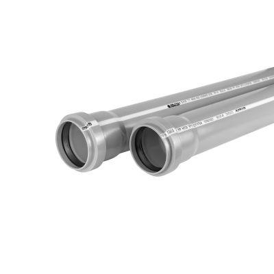 Труба ПП для внутренней канализации D=110x2,7 мм, L=3 м, Valfex, Владимирская обл.