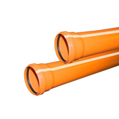 Труба ПП для наружной канализации D=160x4,9 мм, L=3 м, SN-4, Valfex, Владимирская обл.