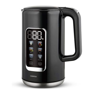Электрочайник CENTEK CT-1003 BLACK, 2200 Вт, 1,7 л, черный