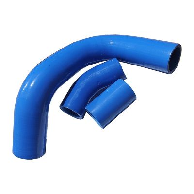 53-1303000-01 Патрубки радиатора ГАЗ 53, 3307 дв. ЗМЗ 511 + термостат (3 шт) СИЛИКОН; Carum