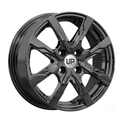 Диск литой Wheels UP Up122 6,0Jx15 4/100 ET39 D56,6 New Black, без крепежа, арт. 82235, Россия, (КС1092)