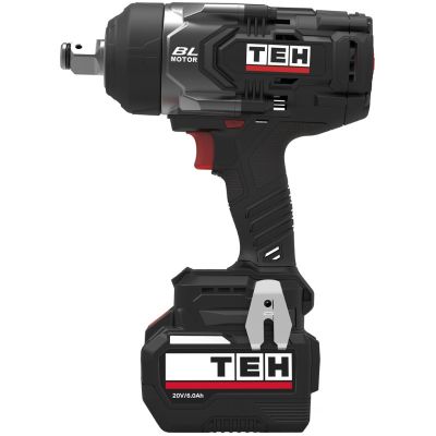 Гайковерт ударный аккумуляторный бесщеточный TEH  LW1500N-1В (3/4", 20V, 6А/ч, кейс)  арт.LW1500N-1